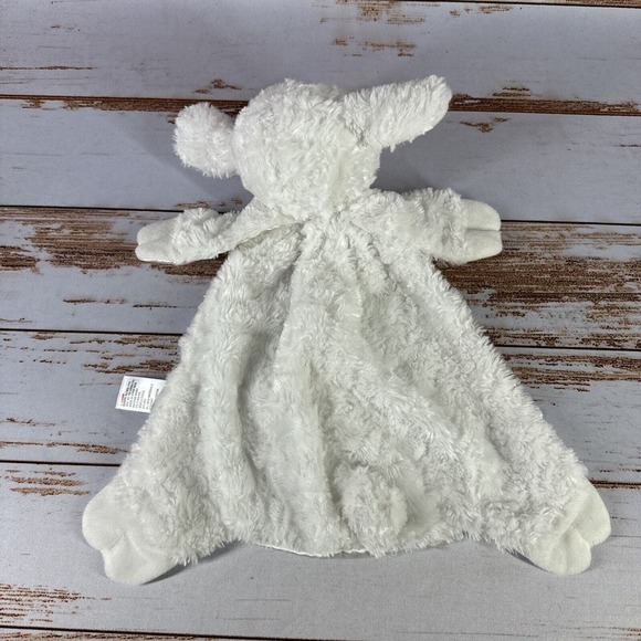 Baby Gund Lovey Winky Huggybuddy White Lamb Sheep Plush Baby Security Blanket - Picture 2 of 2